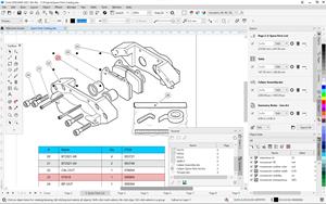 Illustrators can create detailed spare parts pages with complete control, thanks to a series of new features purpose-built to power discrete manufacturing workflows in CorelDRAW Technical Suite 2021.