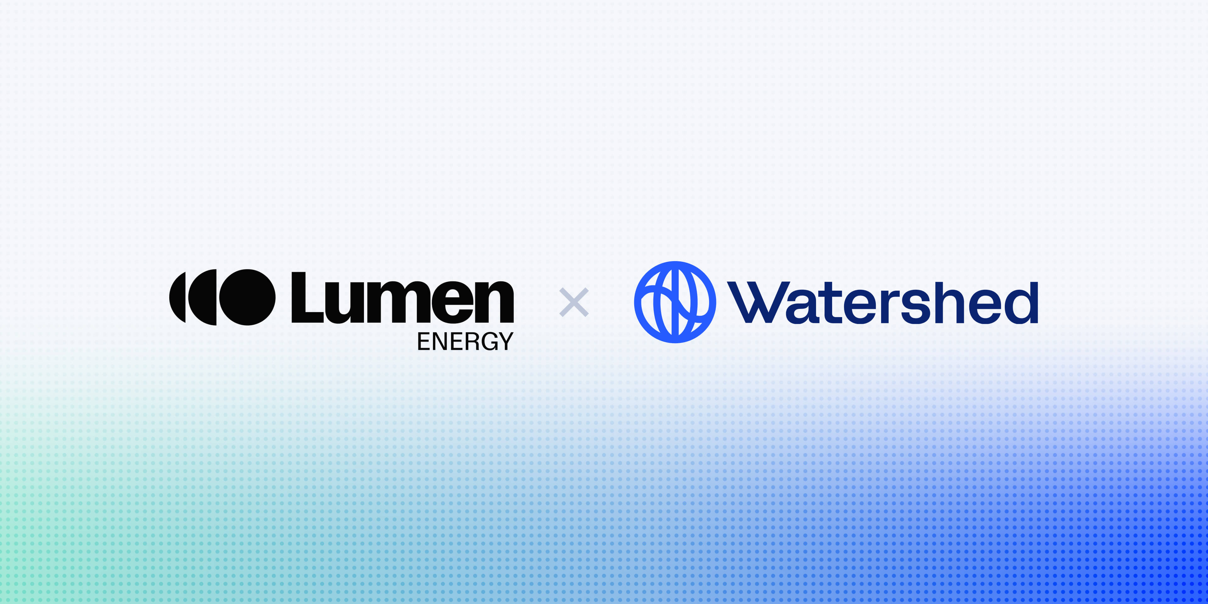 Watershed and Lumen Partner to Bring Profitable, High-Impact Renewable Energy to Companies