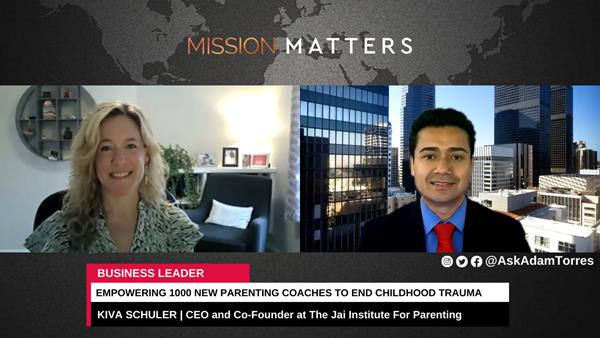 Kiva Schuler is interviewed on the Mission Matters Business Podcast with Adam Torres.