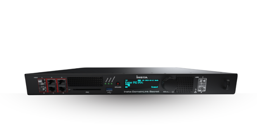 Insta DomainLink Secret™ is built on Field Programmable Gate Array (FPGA) technology that enables hardware-based content validation and filtering,