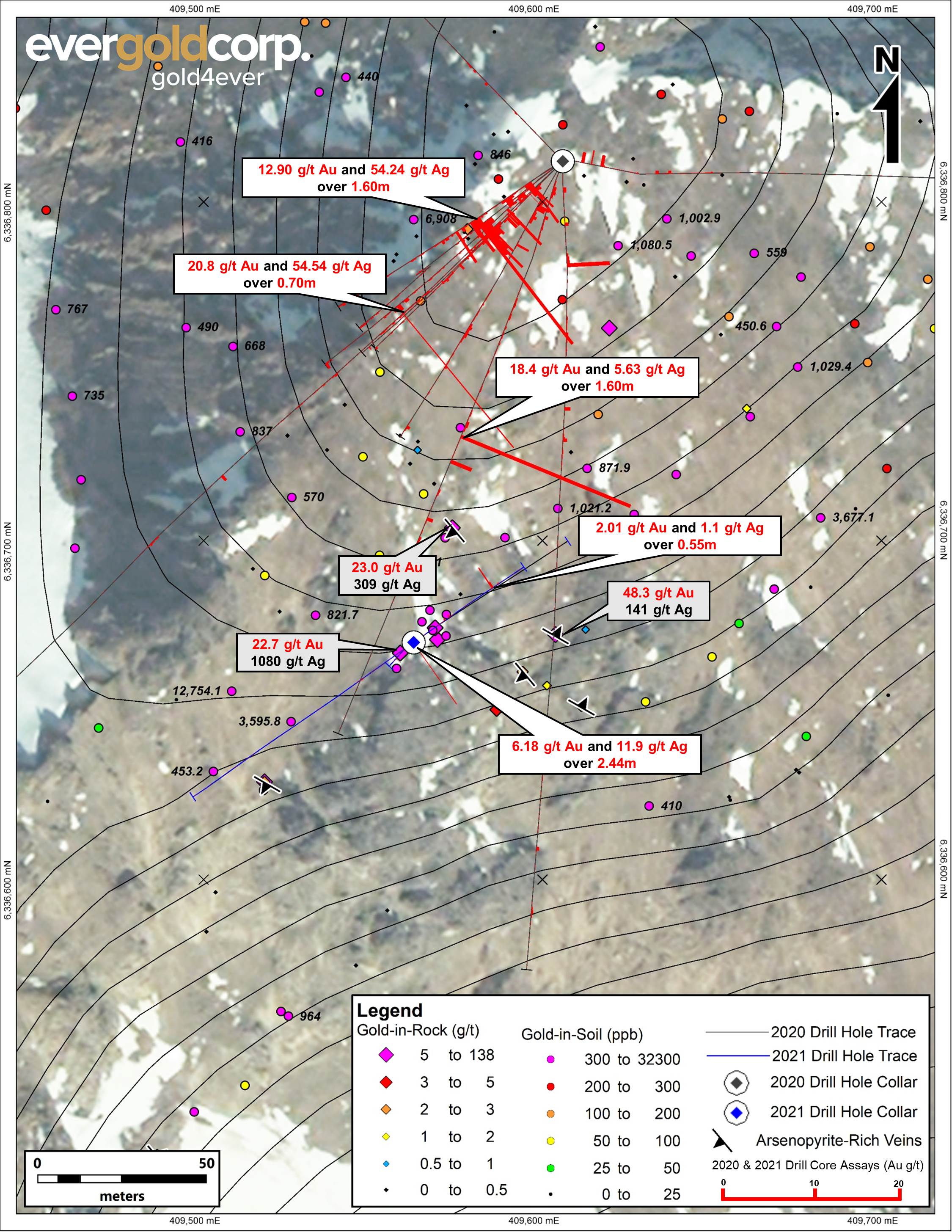 Snoball Drilling Plan View