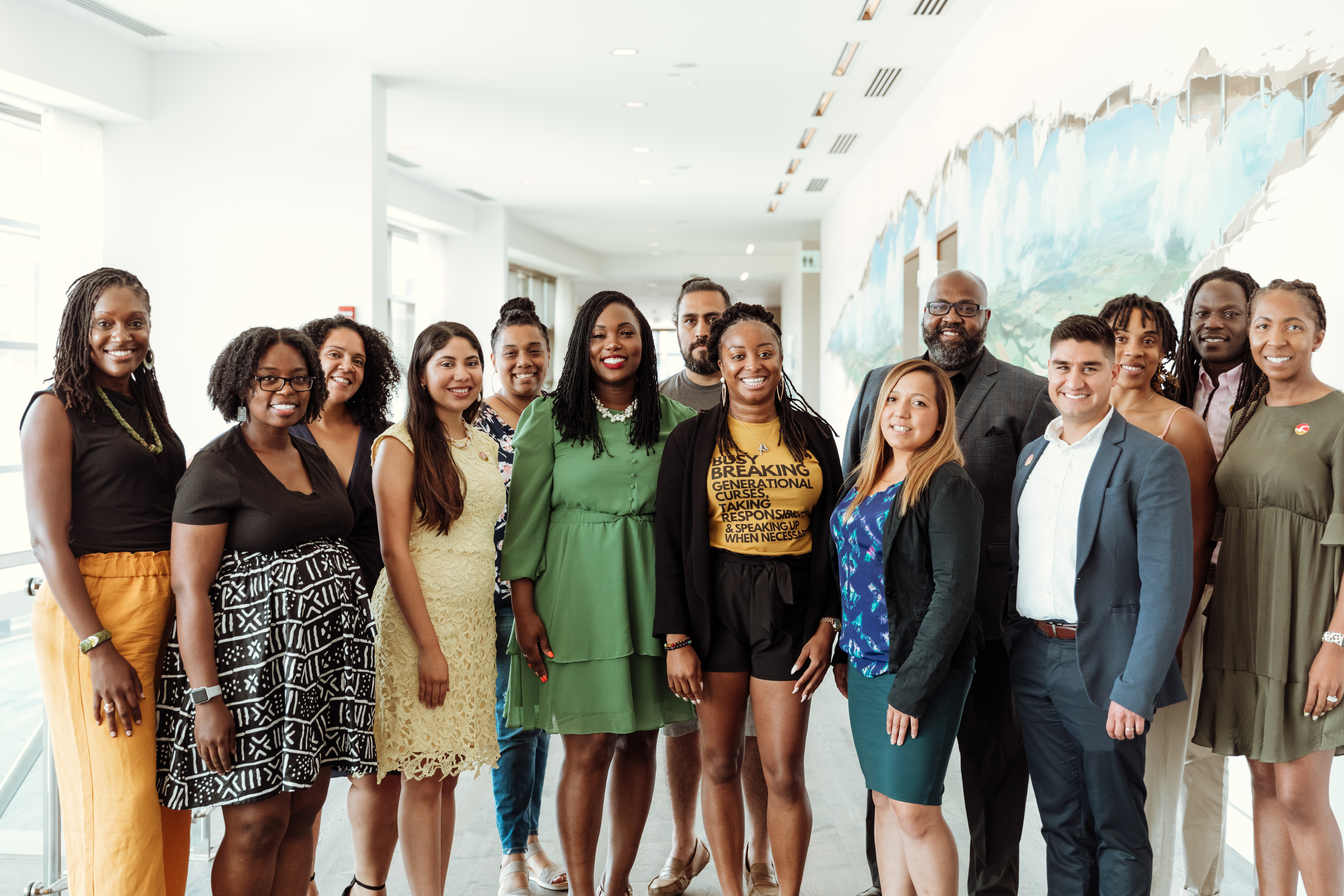 The 2021 Indianapolis Surge Academy Cohort at the Closing Ceremony luncheon.