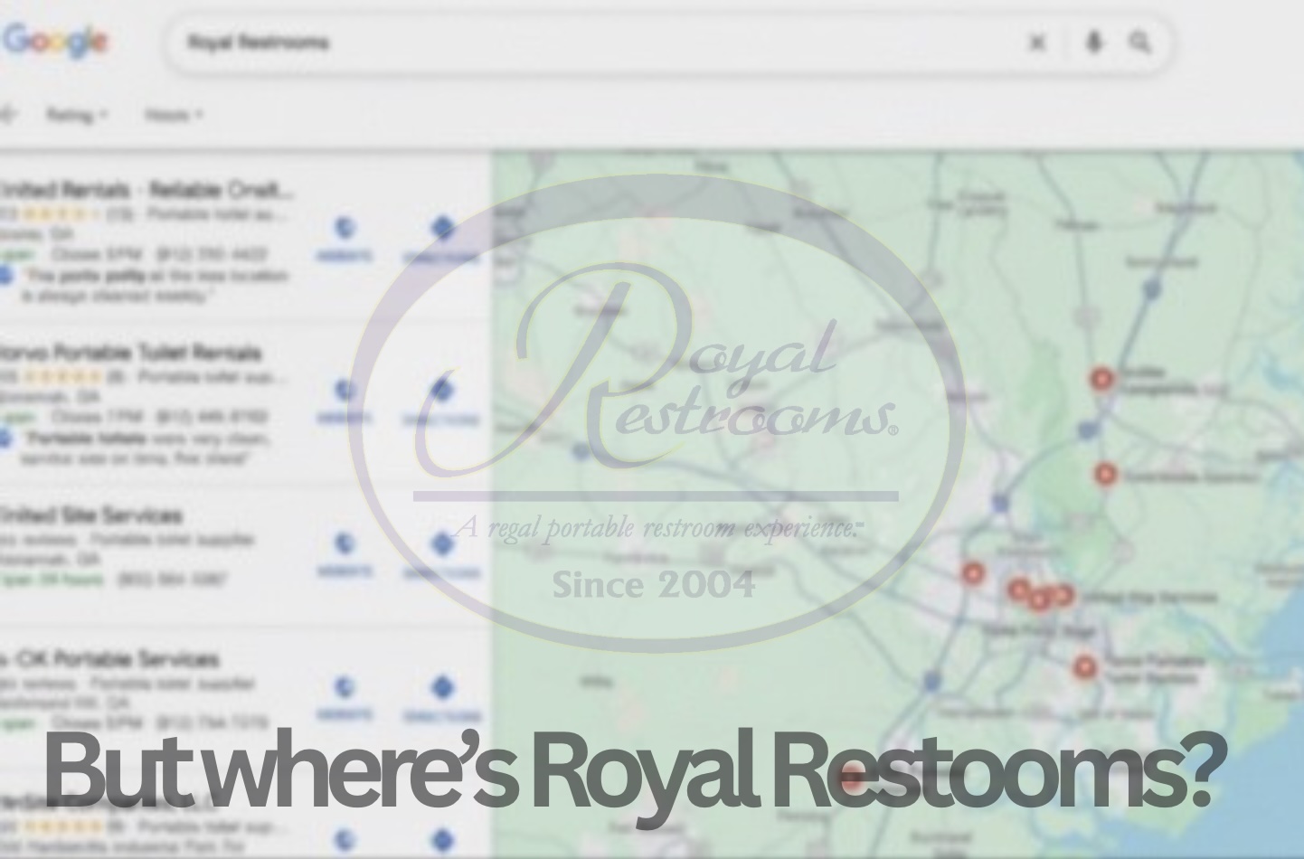 Royal Restrooms Fights Back Against Ongoing Google Suspension, Urges Platform to Address Systemic Issues