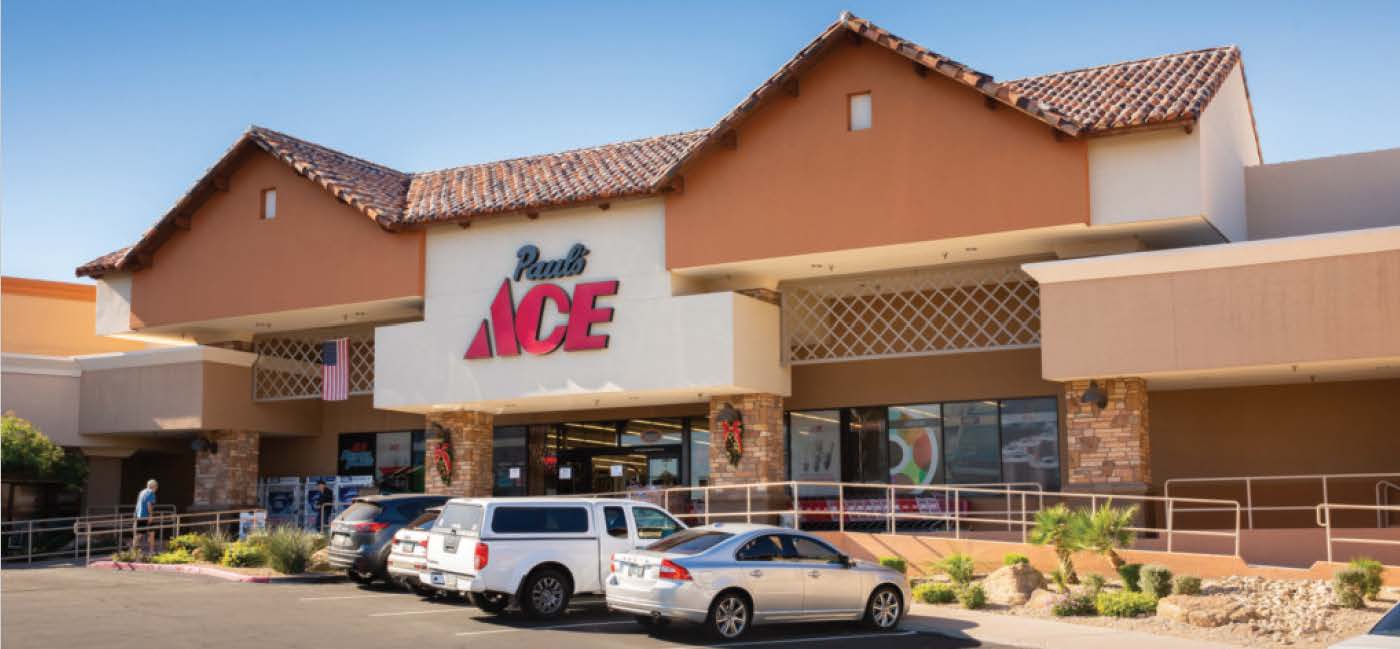 Paul’s Ace Hardware at Fountain Hills Plaza in Fountain Hills, AZ, a property of Whitestone REIT (NYSE:WSR)