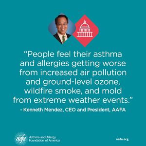 Asthma and Allergy Foundation of America (AAFA) Urges President Biden to Act As Asthma Deaths Rise