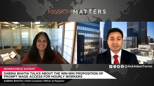 Sabina Bhatia was interviewed on Mission Matters Innovation Podcast by Adam Torres.