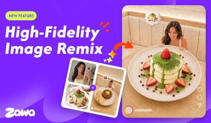 Zawa AI Image Remix Editor