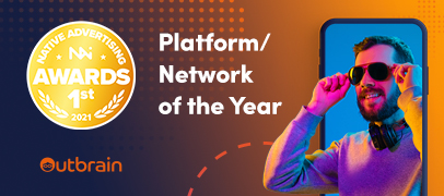 Outbrain Chosen as Native Advertising Platform/Network of the Year