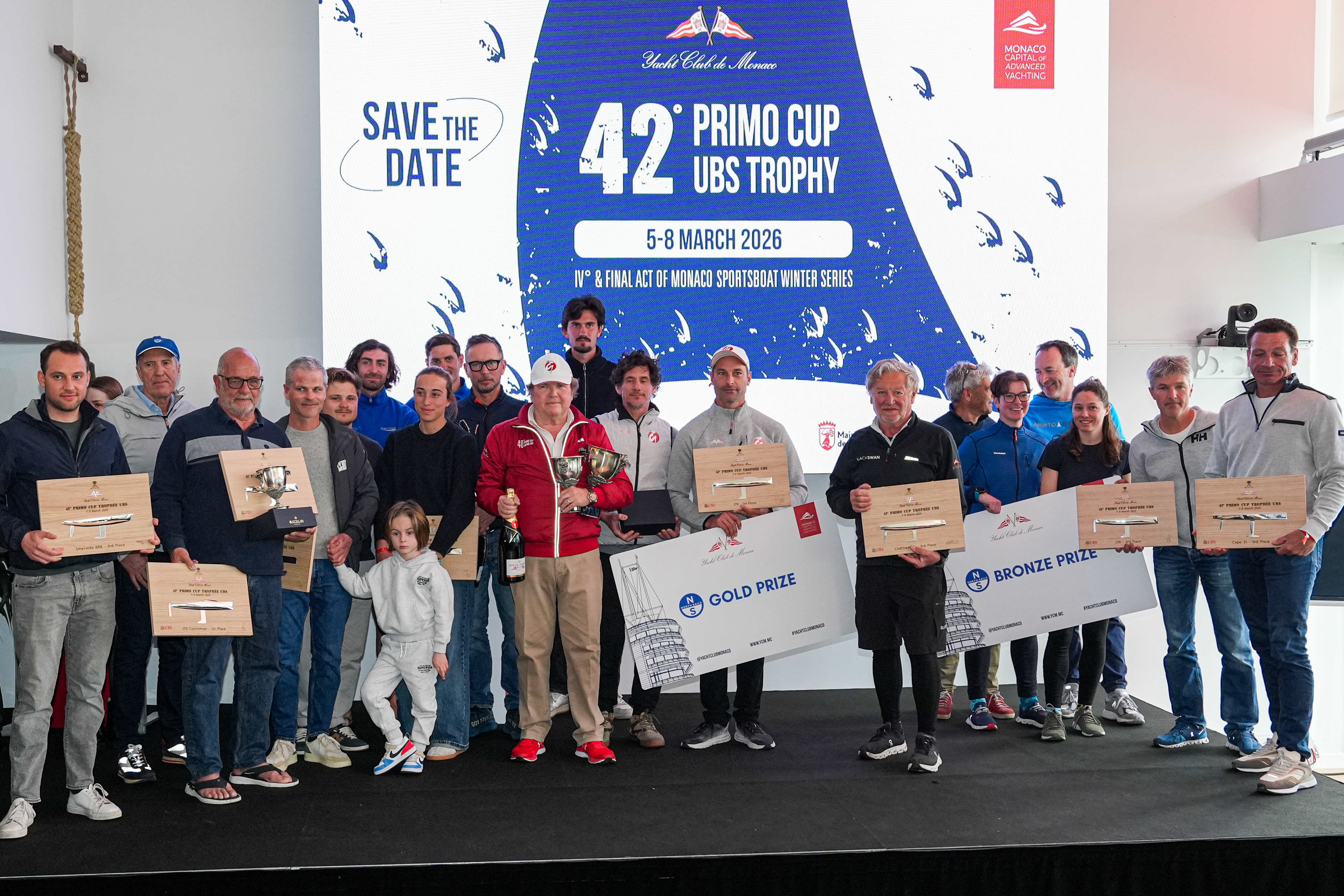 Sailing: 'Primo Cup-UBS Trophy' Ends, Now the Yacht Club de Monaco Targets the Admiral’s Cup