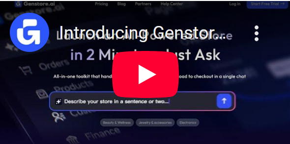 Genstore Launches AI-Native Store Builder that Simplifies E-Commerce for Local Businesses