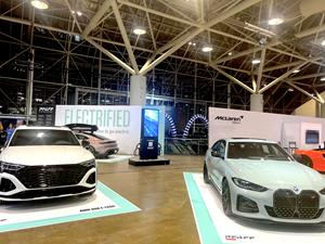 Melitron EV Chargers at the 2024 Canadian International Auto Show