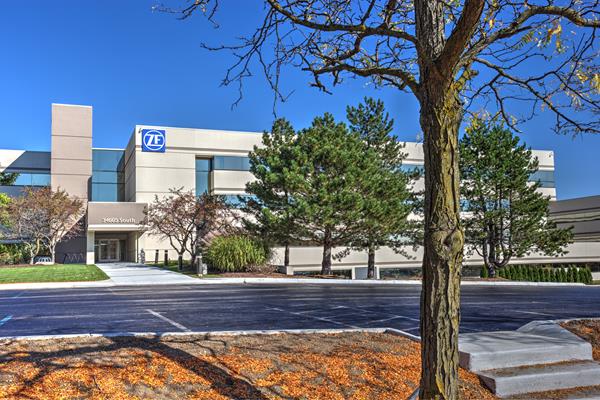 ZF’s Electronics and Advanced Driver Assist Systems headquarters in Farmington Hills, Michigan will be attributing 100% of its electricity use to DTE's renewable energy projects by 2030.