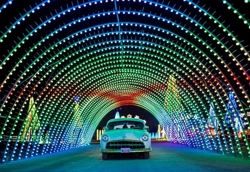 Christmas in Color Tunnel