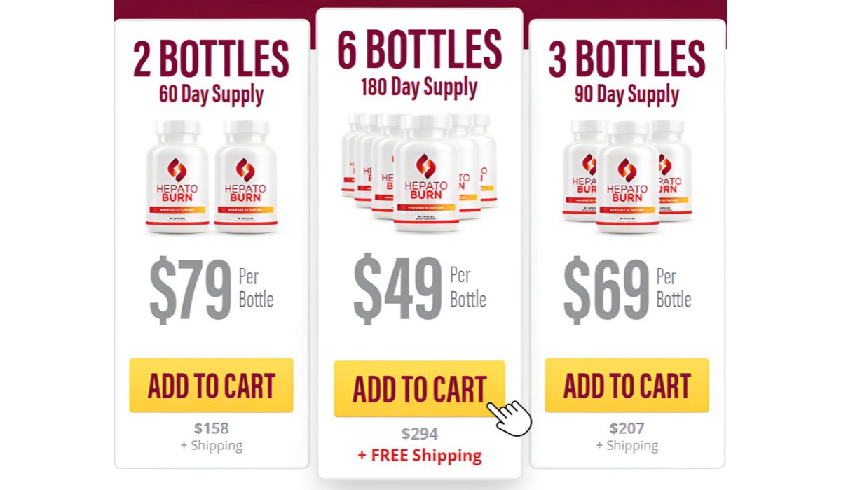 HepatoBurn Pricing