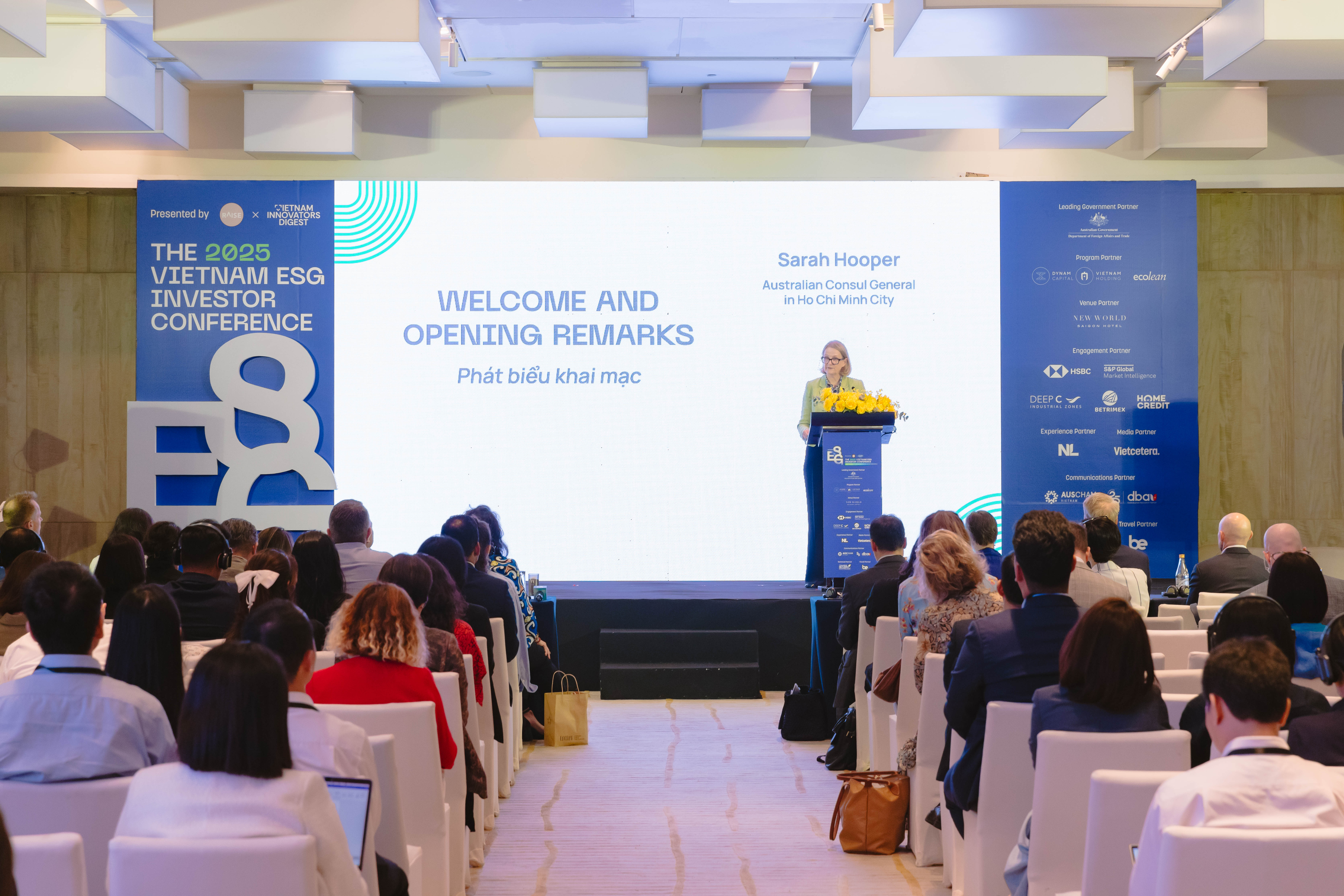 Welcome and Opening Remarks by Sarah Hooper, Australian Consul General in Ho Chi Minh City