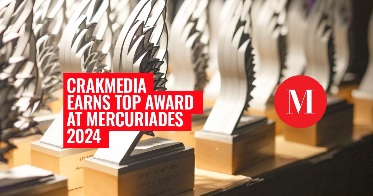 Crakmedia receives top award for increased productivity