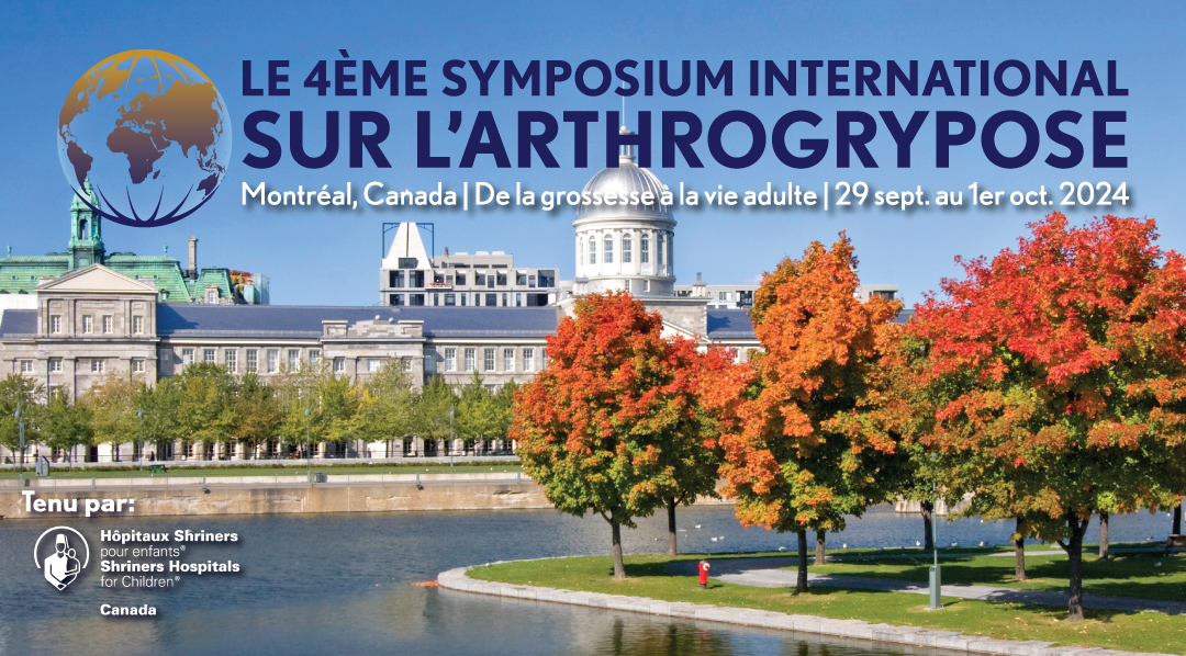 Montréal accueille des scientifiques du monde entier pour le 4e Symposium international sur l’arthrogrypose