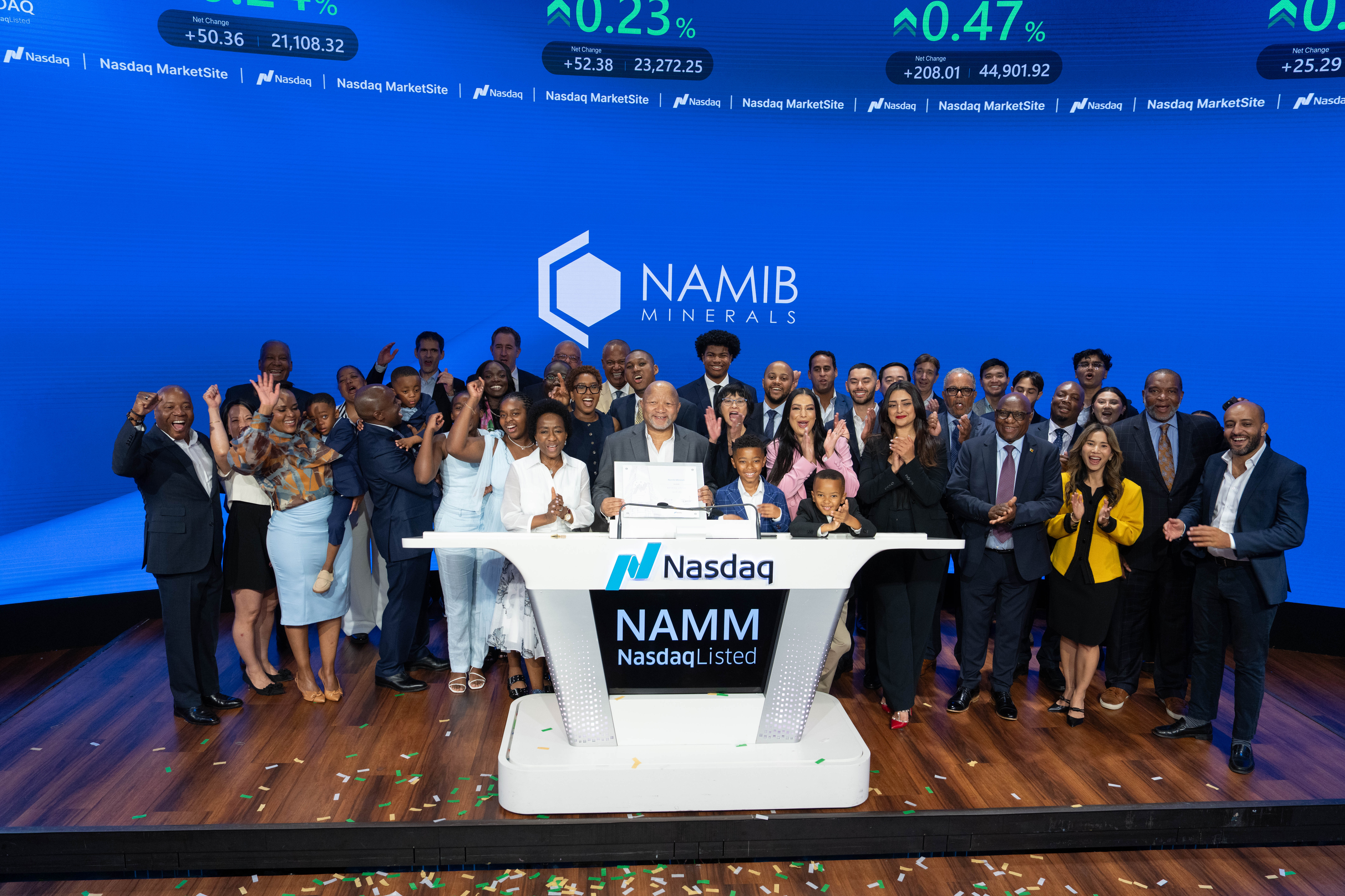 Namib Minerals Rings the Nasdaq Closing Bell image