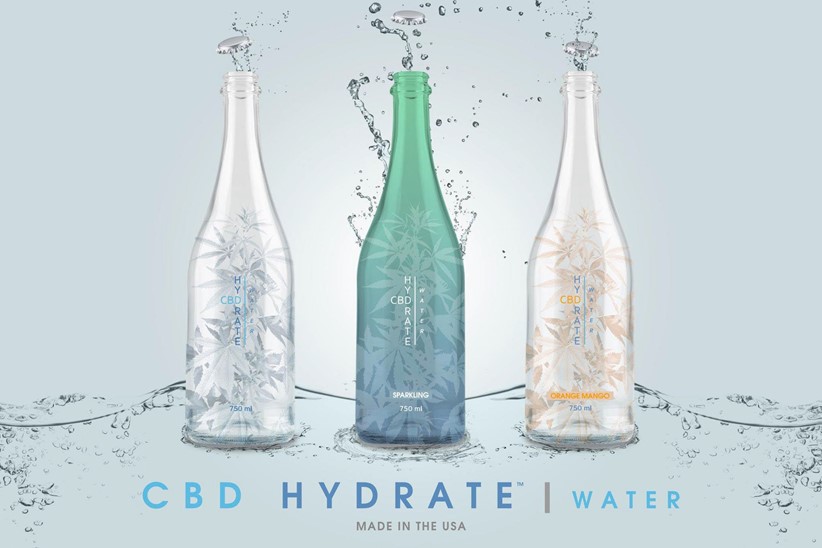 CBD Hydrate Water Logo