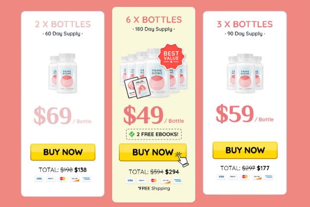 Prime Biome - Pricing