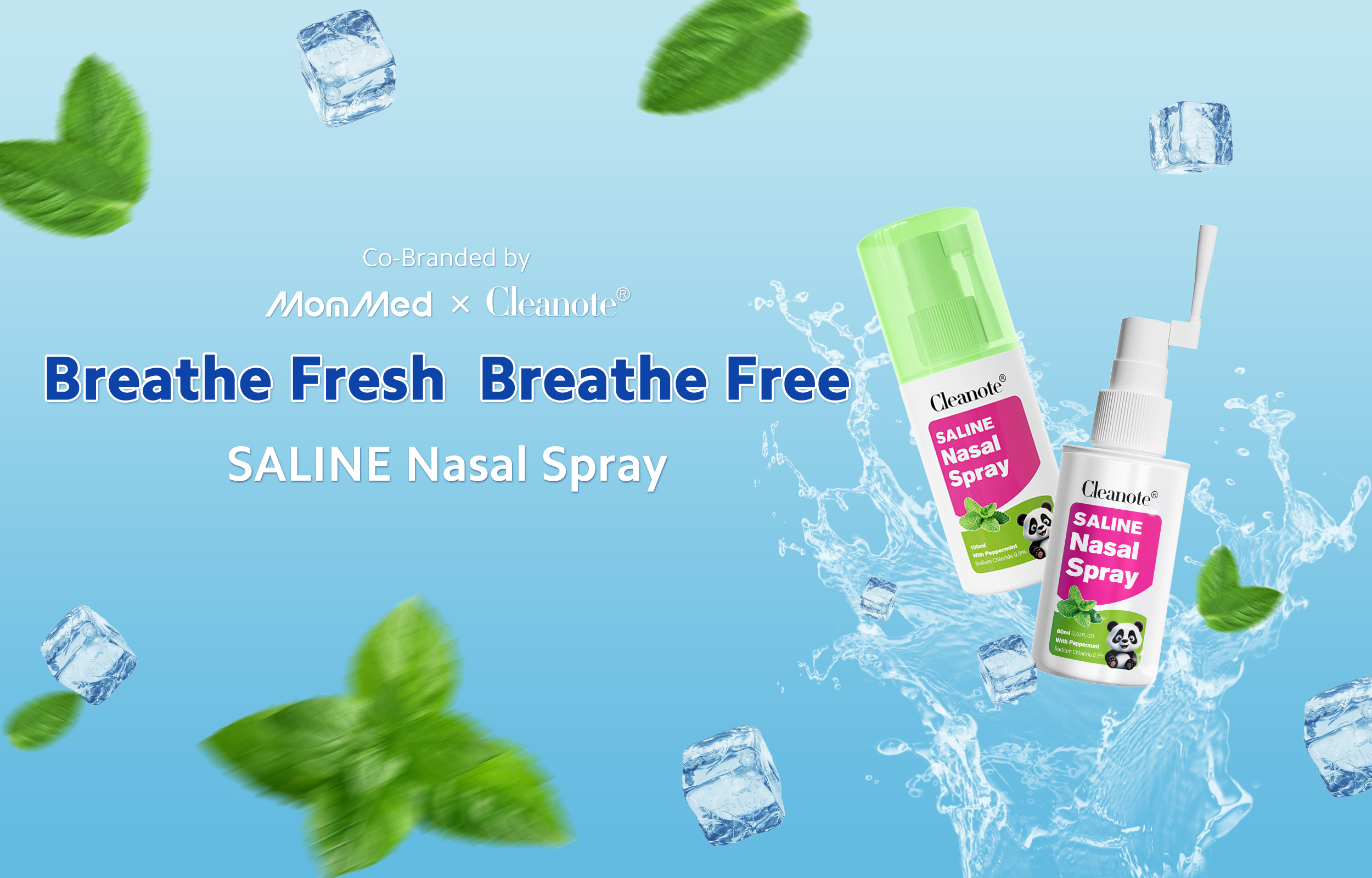 MomMed and Cleanote Partner to Launch Family-Friendly Saline Nasal Spray