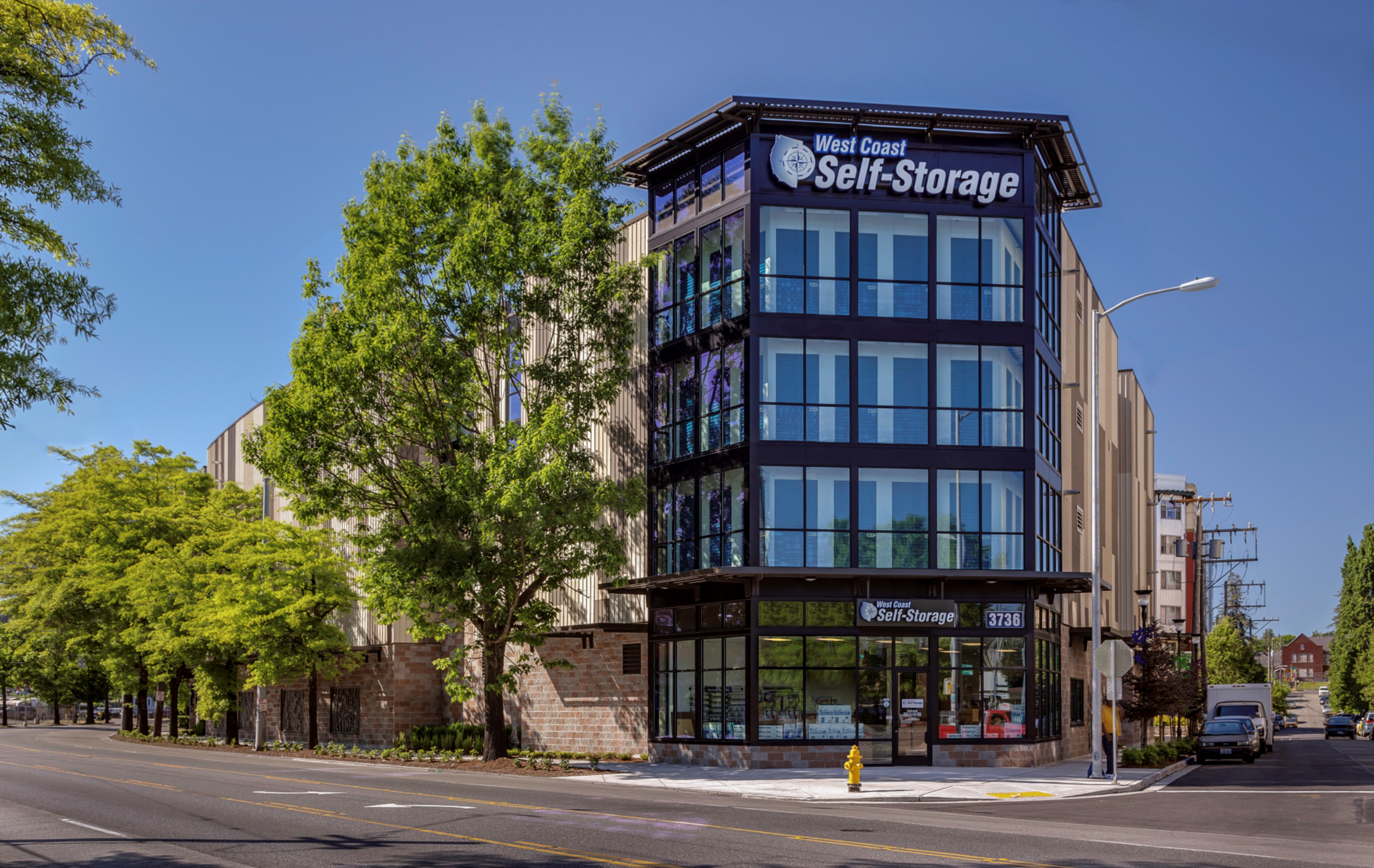 Class A Self Storage Facility Located at 3736 Rainier Avenue South in Seattle, Washington