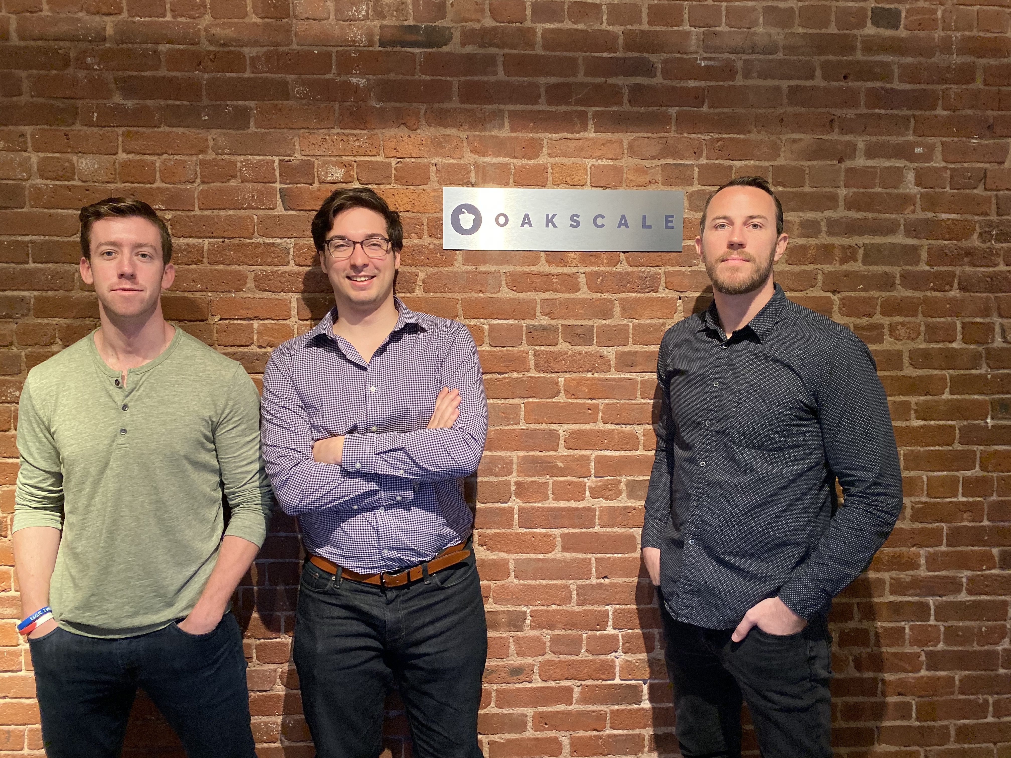 Oakscale Team (Left to Right): Patrick Buckley (Franchise Sales Executive), Joshua Kovacs (CEO), Joe Sexton (Senior Director of Development). 