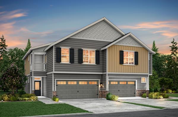 New construction homes with three to four bedrooms are now available at Gilman Walk in Arlington, Washington.
