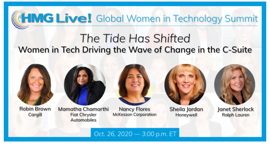 HMG Strategy's 2020 HMG Live! Global Women in Technology Summit