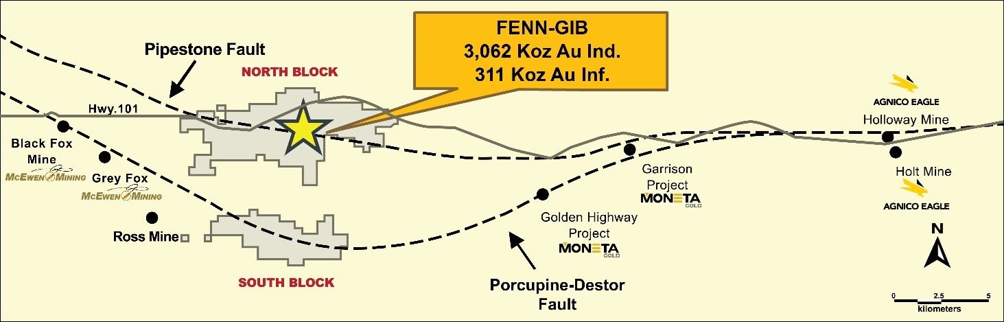 Fenn-Gib Project Location
