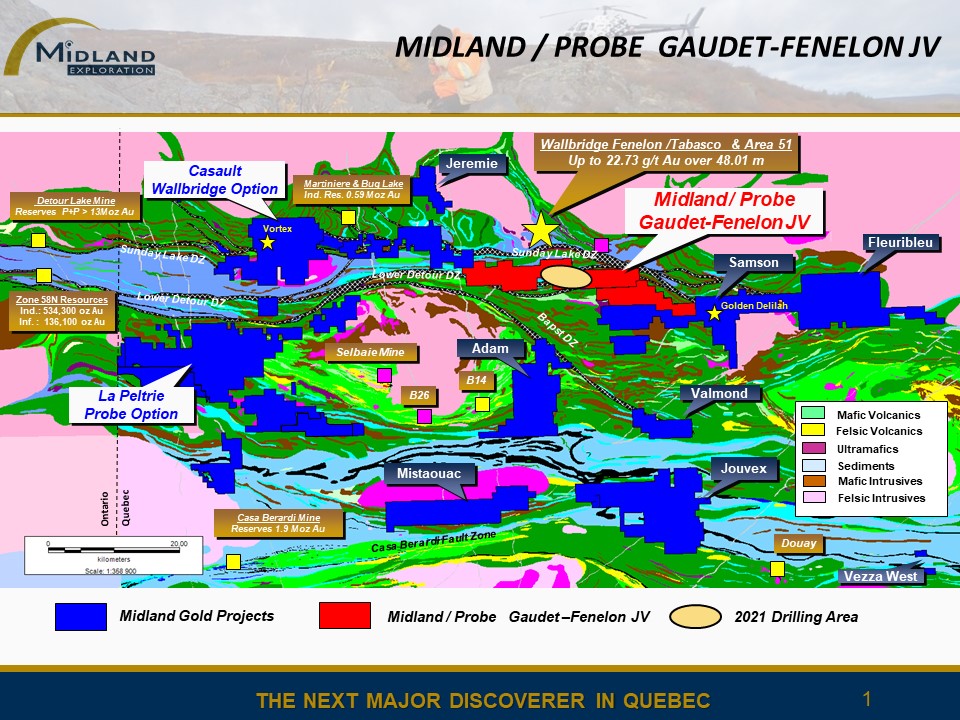 Figure 1 Gaudet-Fenelon JV