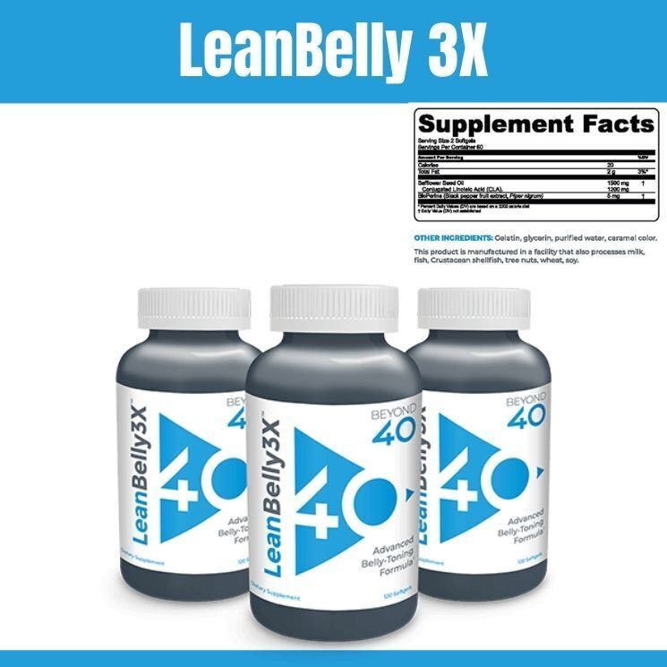 Lean Belly 3X supplement - Full info on the weight management and weight loss Lean Belly 3X by Beyond 40. Details on Lean Belly 3X, reviews, where to buy, ingredients, benefits, side effects, dosage.