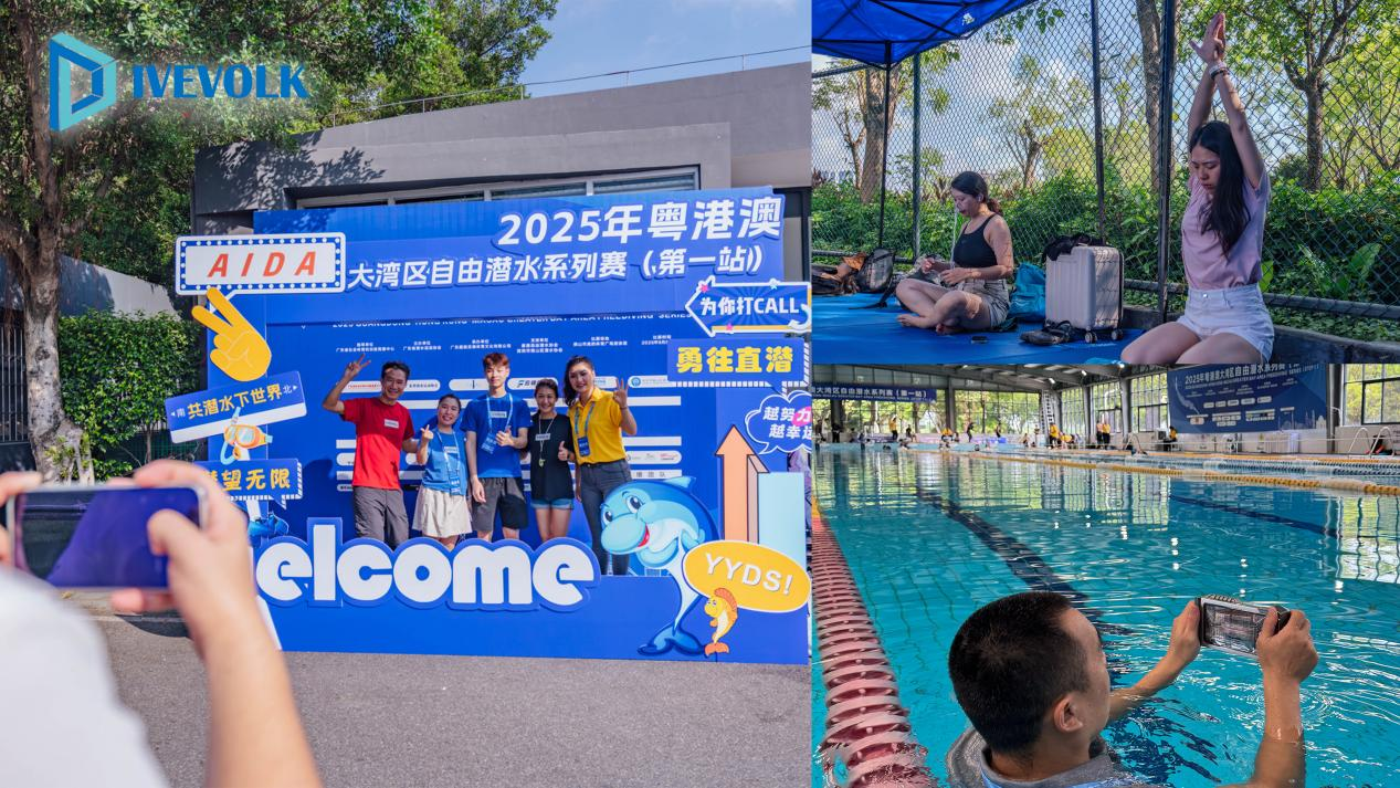 DIVEVOLK group photo at the Elevates 2025 Greater Bay Area Freediving Series