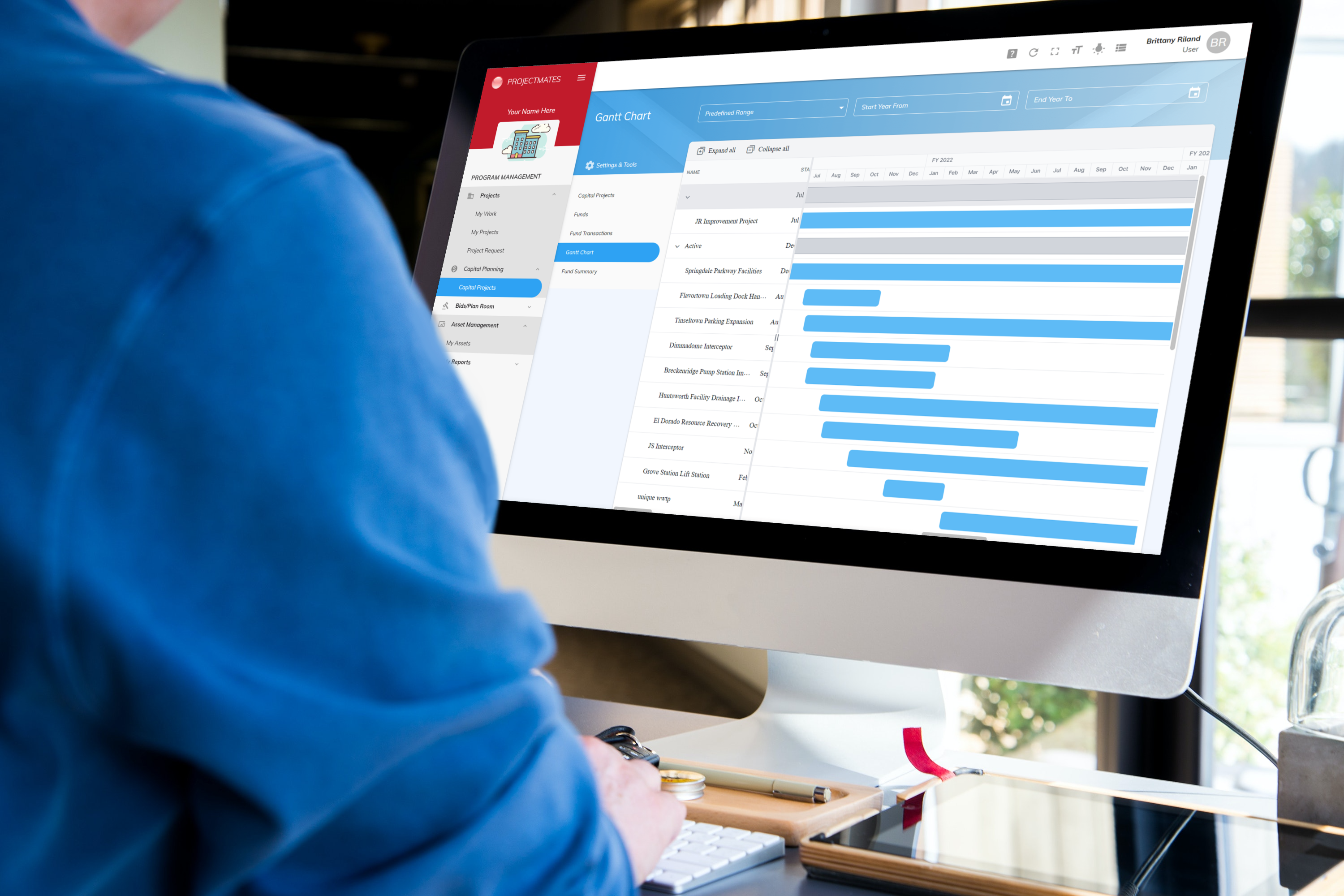 Juggling K-12 construction projects during your academic calendar just got easier. Projectmates allows you to successfully execute projects with minimal disruption to the classroom. Administration tracks all funding sources over time and your construction team seamlessly manages projects—all in the same construction software platform.
