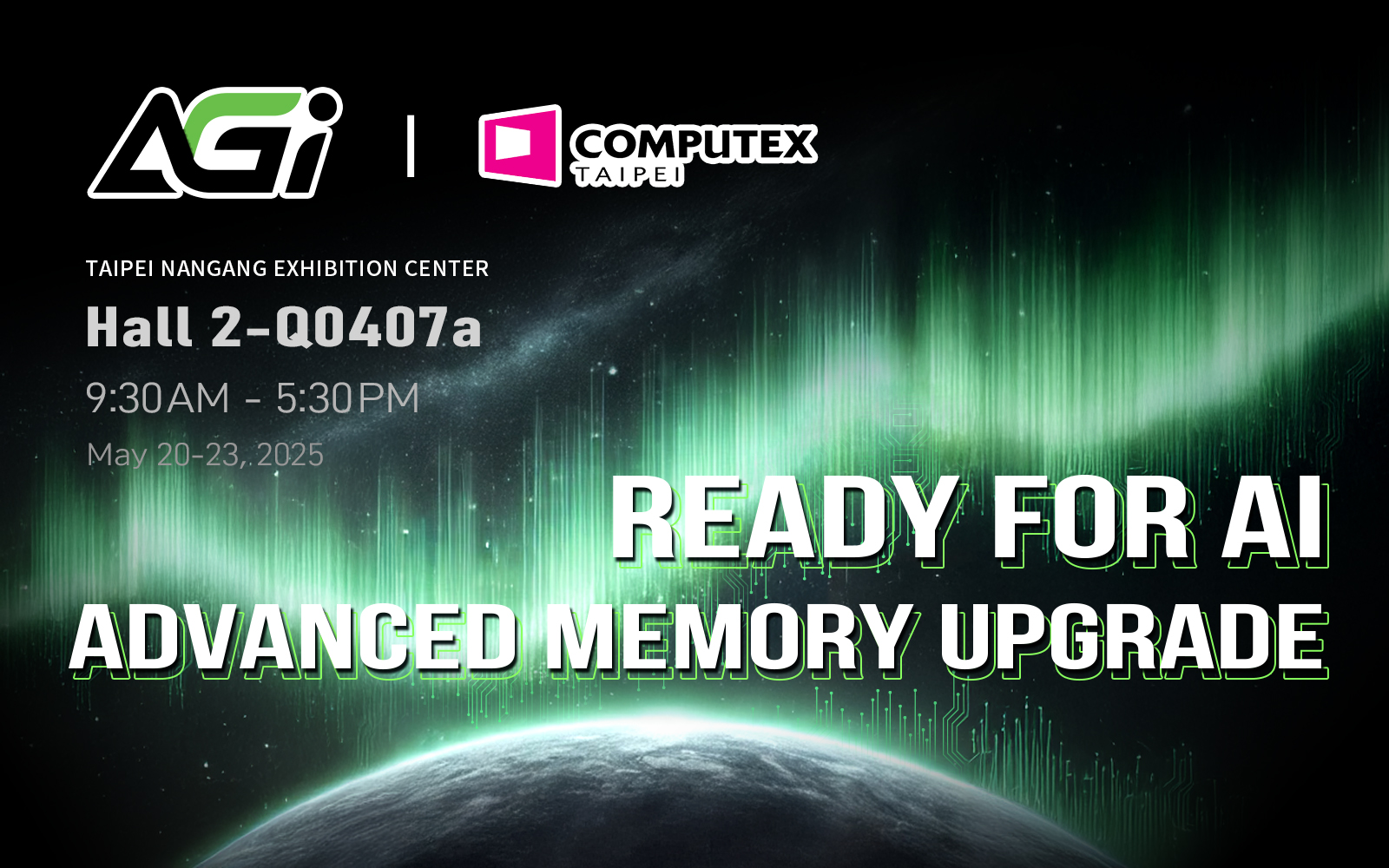 AGI to Unveil a New Vision for Storage at Computex 2025, Empowering AI-Era Creative Mobility