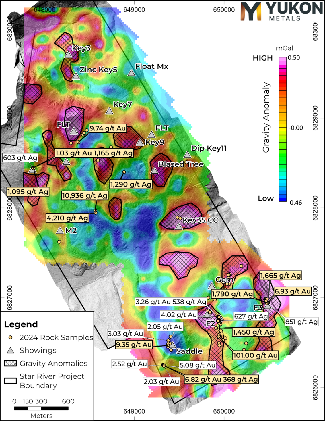 Large Gravity Anomalies Align with Bonanza-Grade Gold and Silver and ...