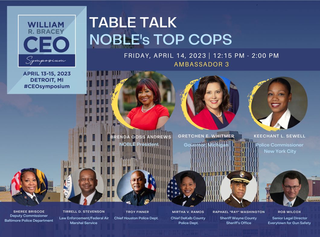 NOBLE’s Top Cops Gather at 2023 William R. Bracey CEO