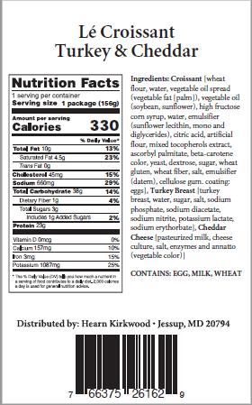 Packaging Label of Recalled Items
