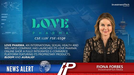 LOVE Pharma, an international sexual health and wellness company, has launched its Love Pharma online shop, a fully integrated e-commerce platform featuring its proprietary products, BLOOM and Auralief.: LOVE Pharma, an international sexual health and wellness company, has launched its Love Pharma online shop, a fully integrated e-commerce platform featuring its proprietary products, BLOOM and Auralief.