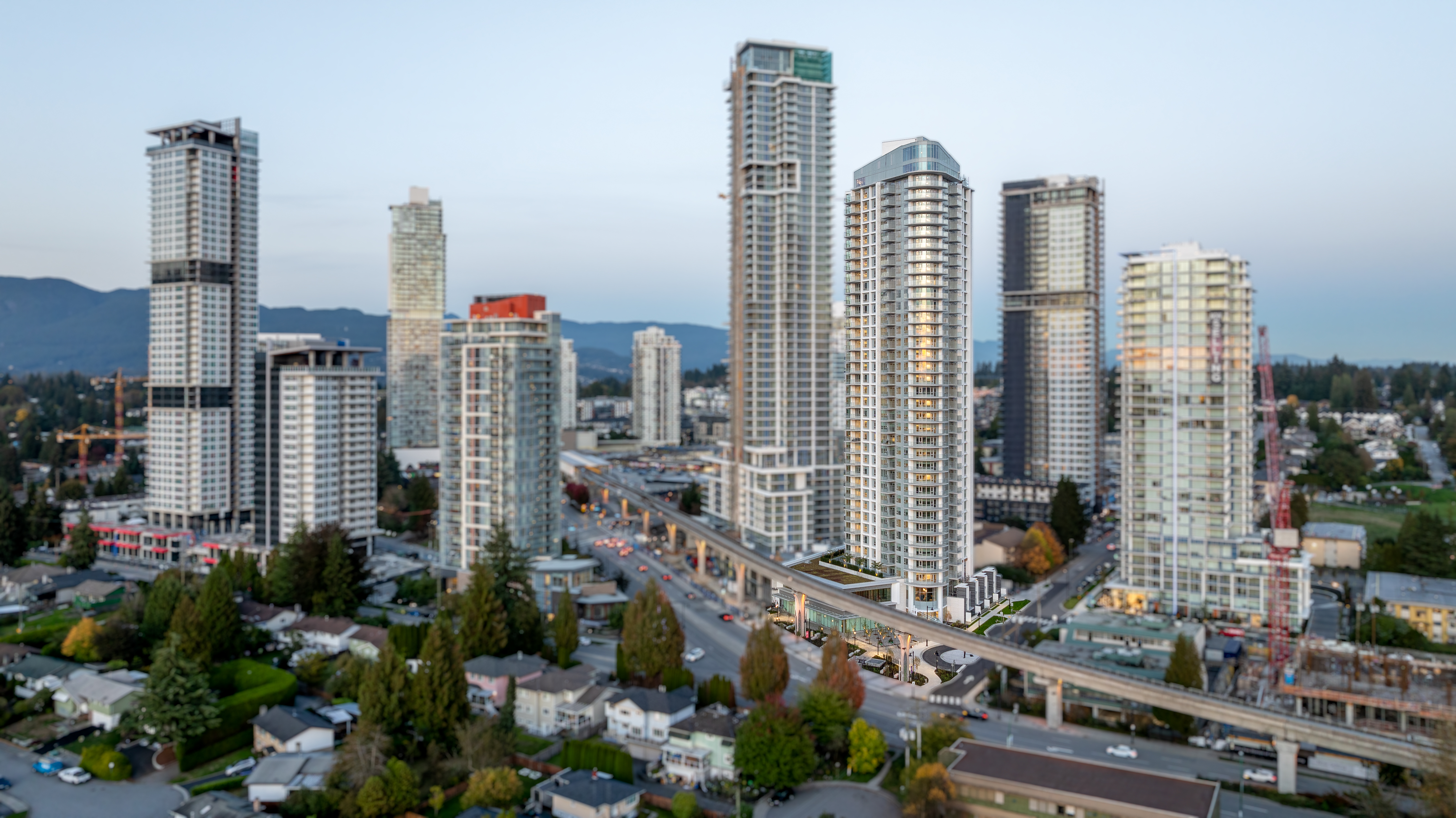 Nicola Wealth Real Estate and Townline are pleased to announce the completion of Meridian, a landmark 37-storey residential rental apartment project located at 515 Cottonwood Avenue in Coquitlam, B.C.