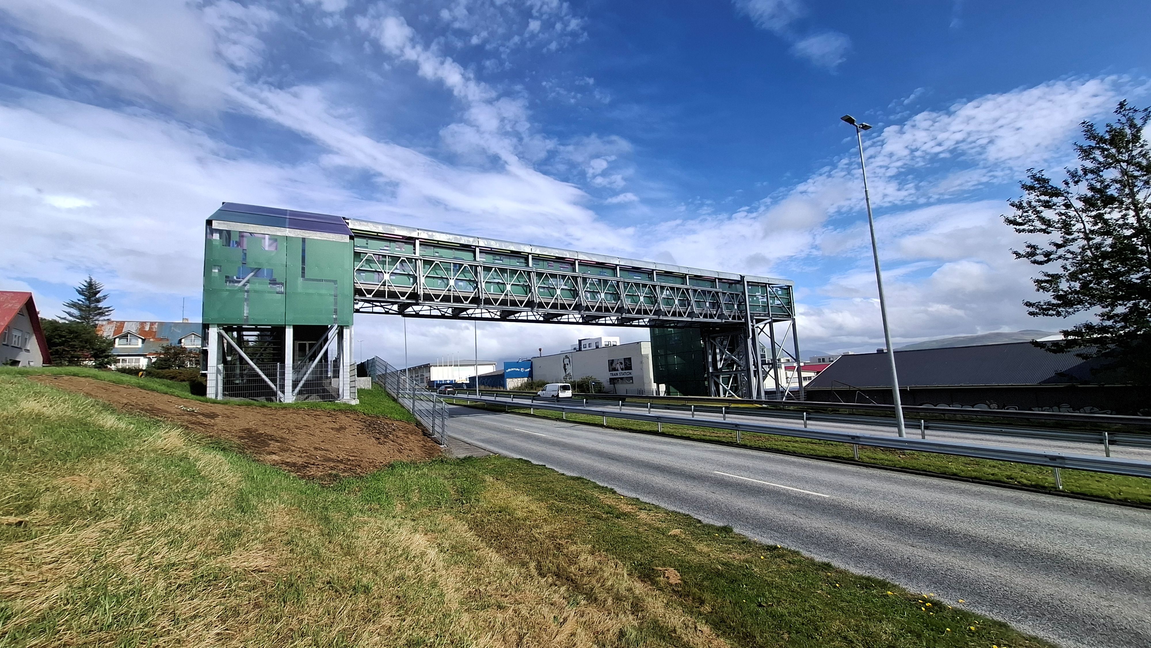 Acrow Pedestrian Bridge in Iceland