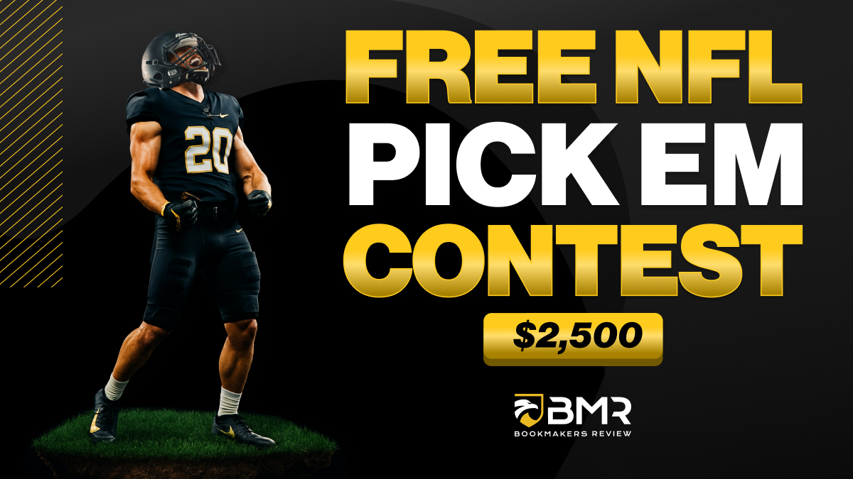 Bookmakers Review Launches $2,500 NFL Pick'Em Pool for 2025 Season: Bookmakers Review Free NFL Pick Em Contest