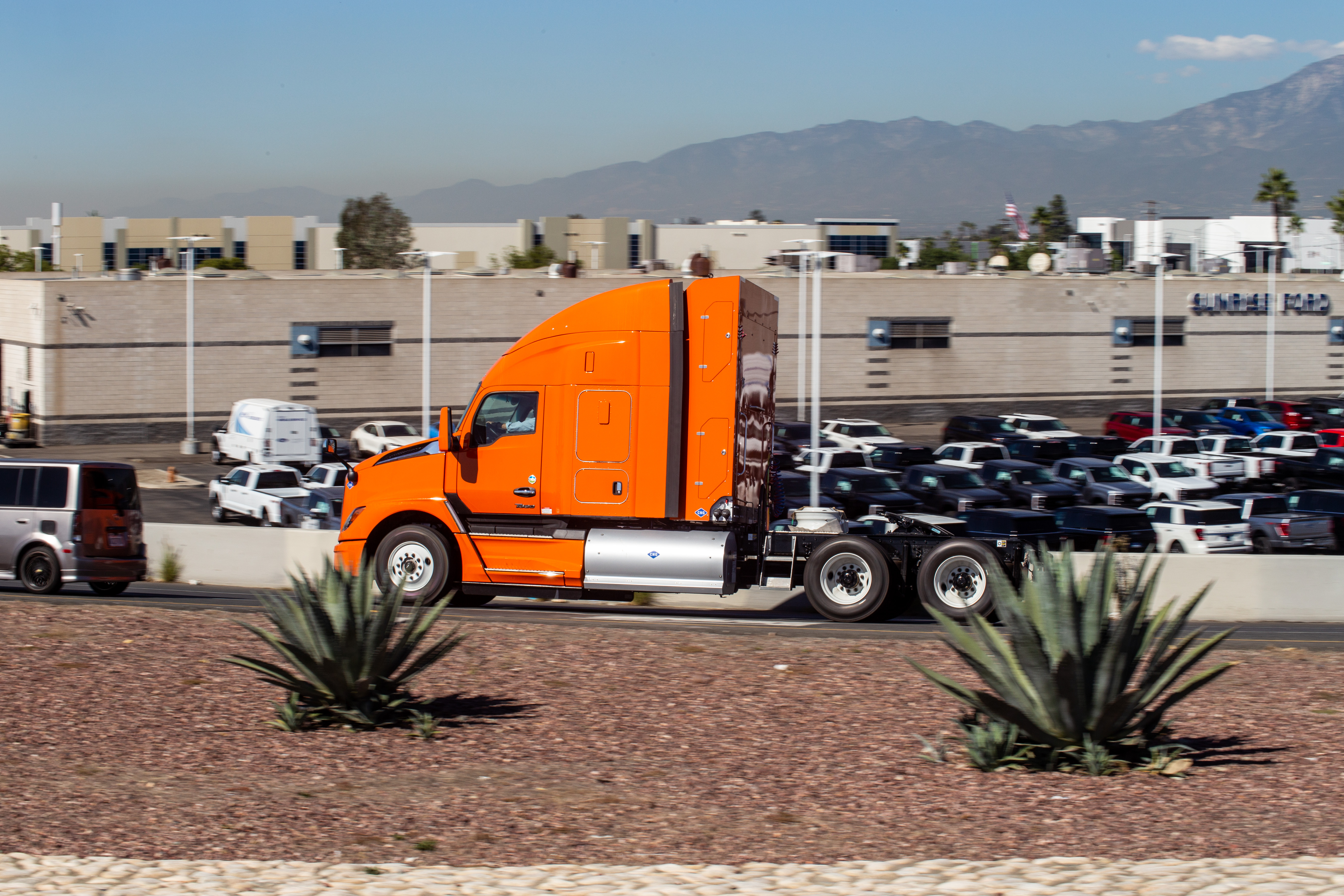 CNG Class 8 Truck 