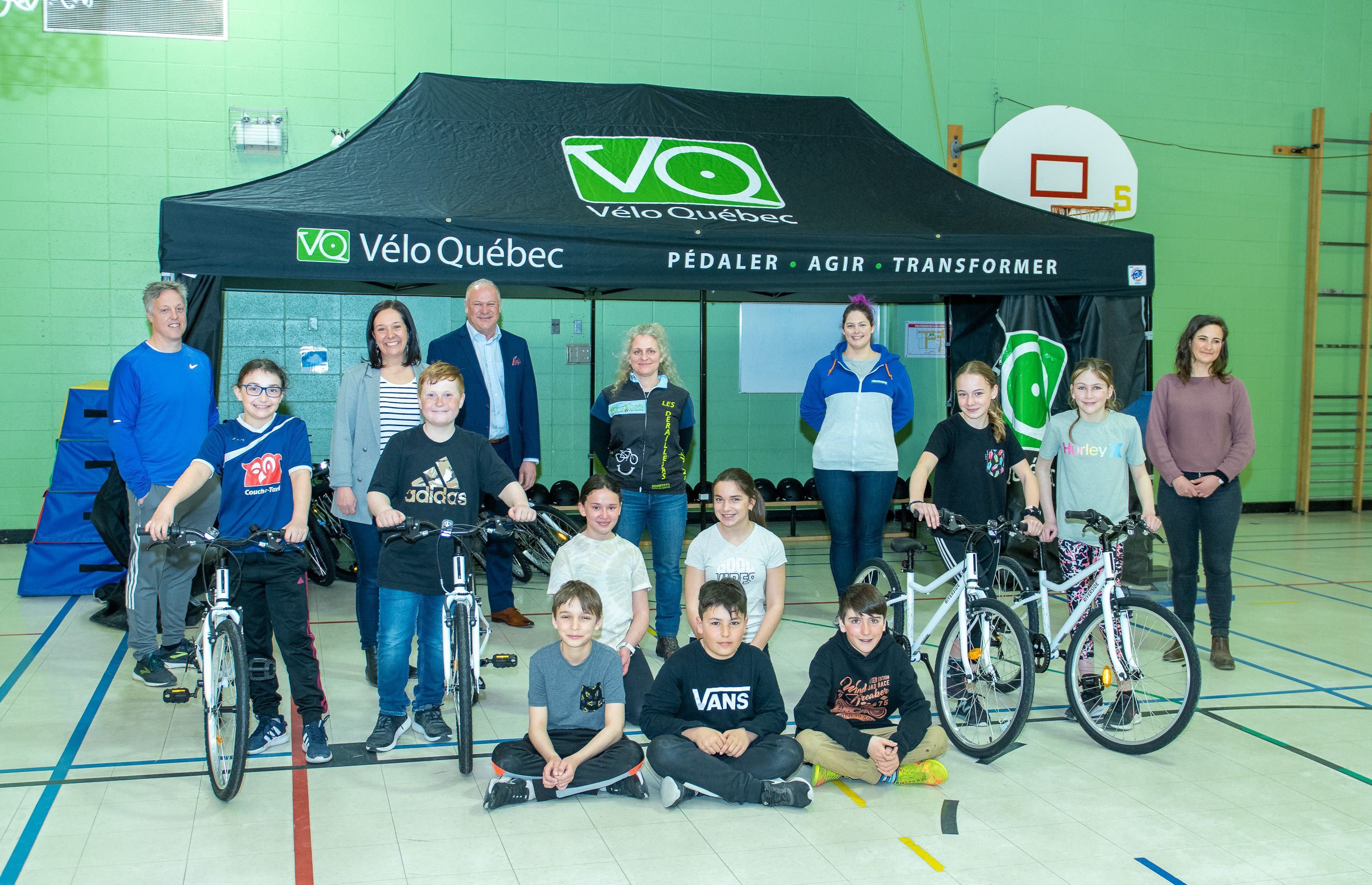 Une flotte de vélos pour mon école!