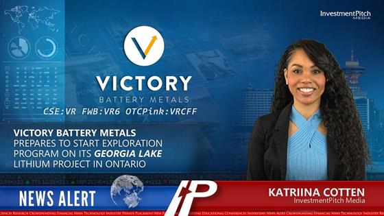 Victory Battery Metals starts exploration program on its Georgia Lake Lithium Project in Ontario: Victory Battery Metals starts exploration program on its Georgia Lake Lithium Project in Ontario