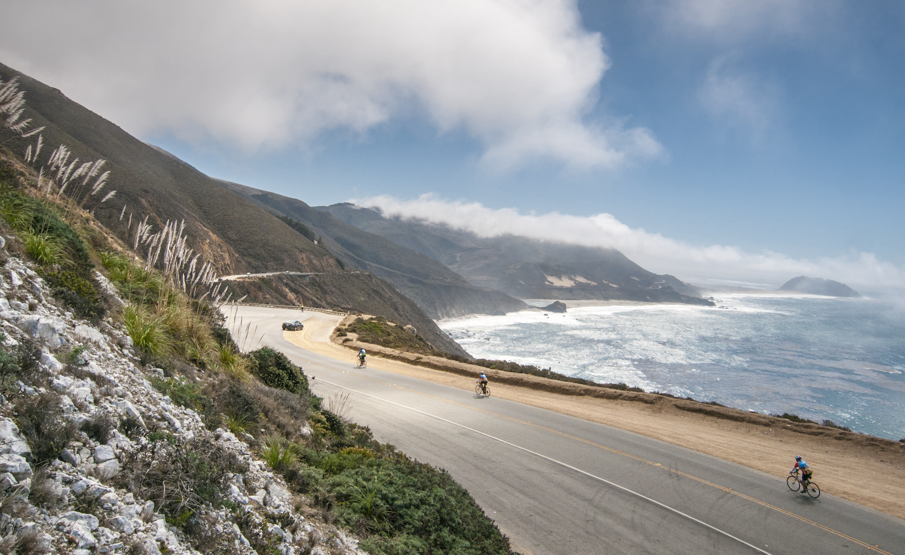 CCC Riders in Big Sur, California