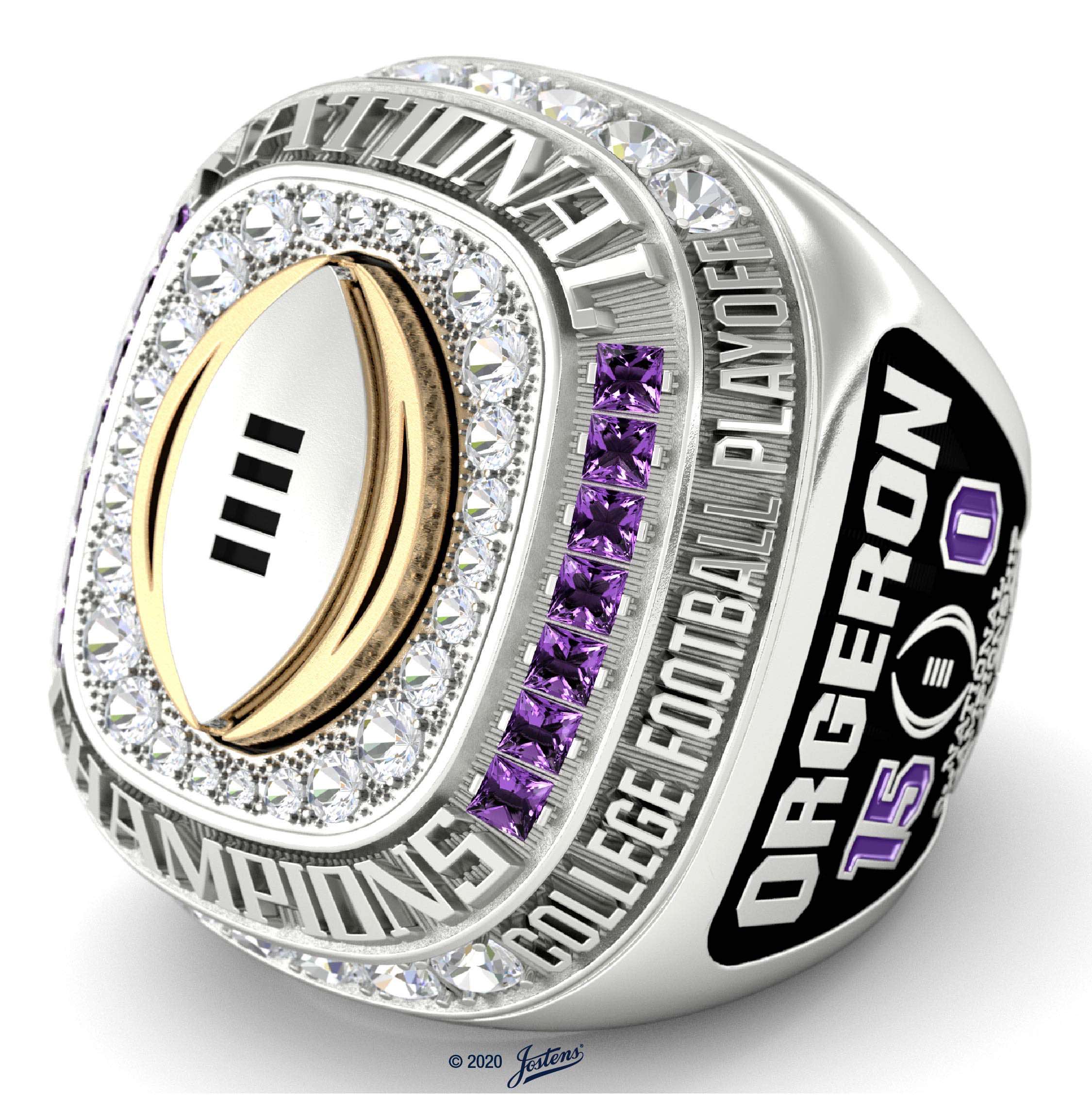 Jostens Designs 2020 Football National Championship Ring