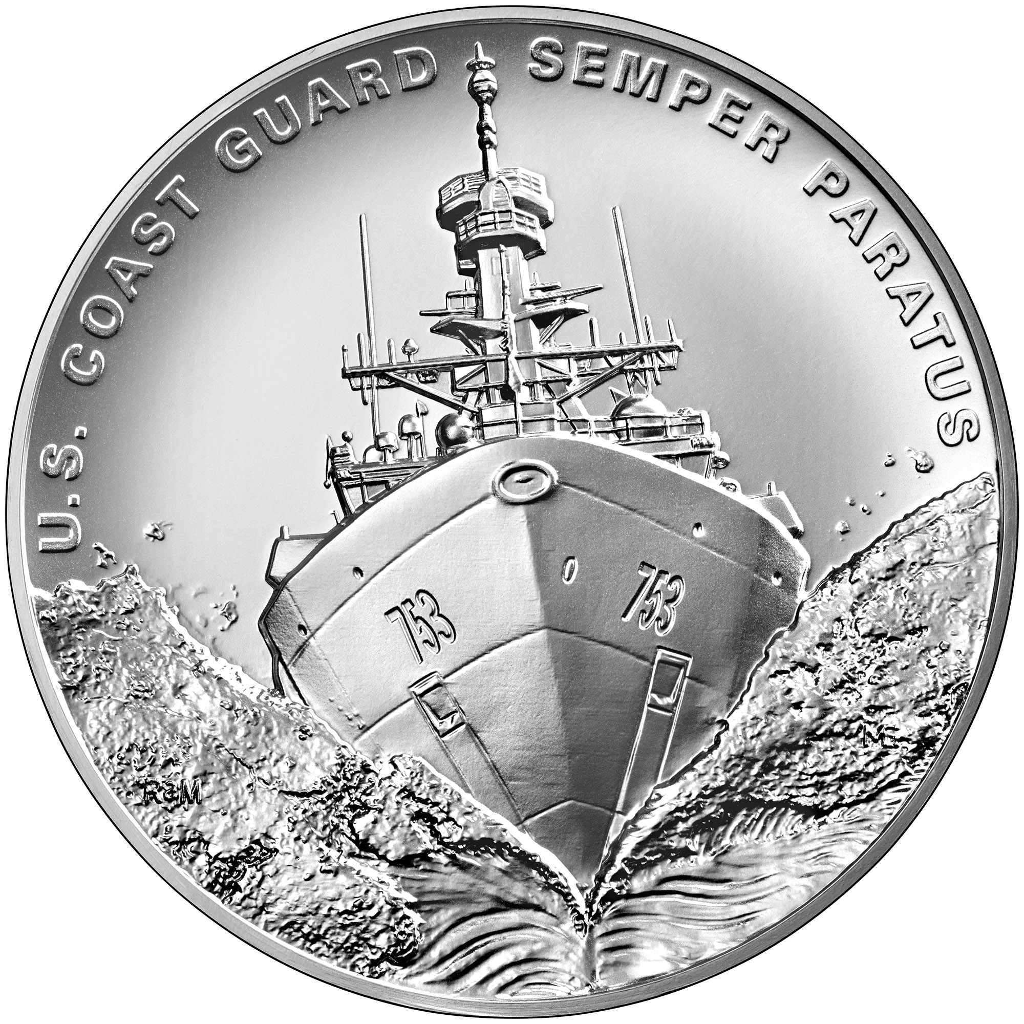 2022 U.S. Coast Guard Silver Medal One Ounce