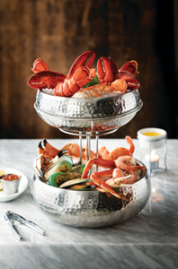 Brazilian-inspired seafood options are available à al carte including a Seafood Tower with jumbo shrimp, lobster and more. Fogo.com