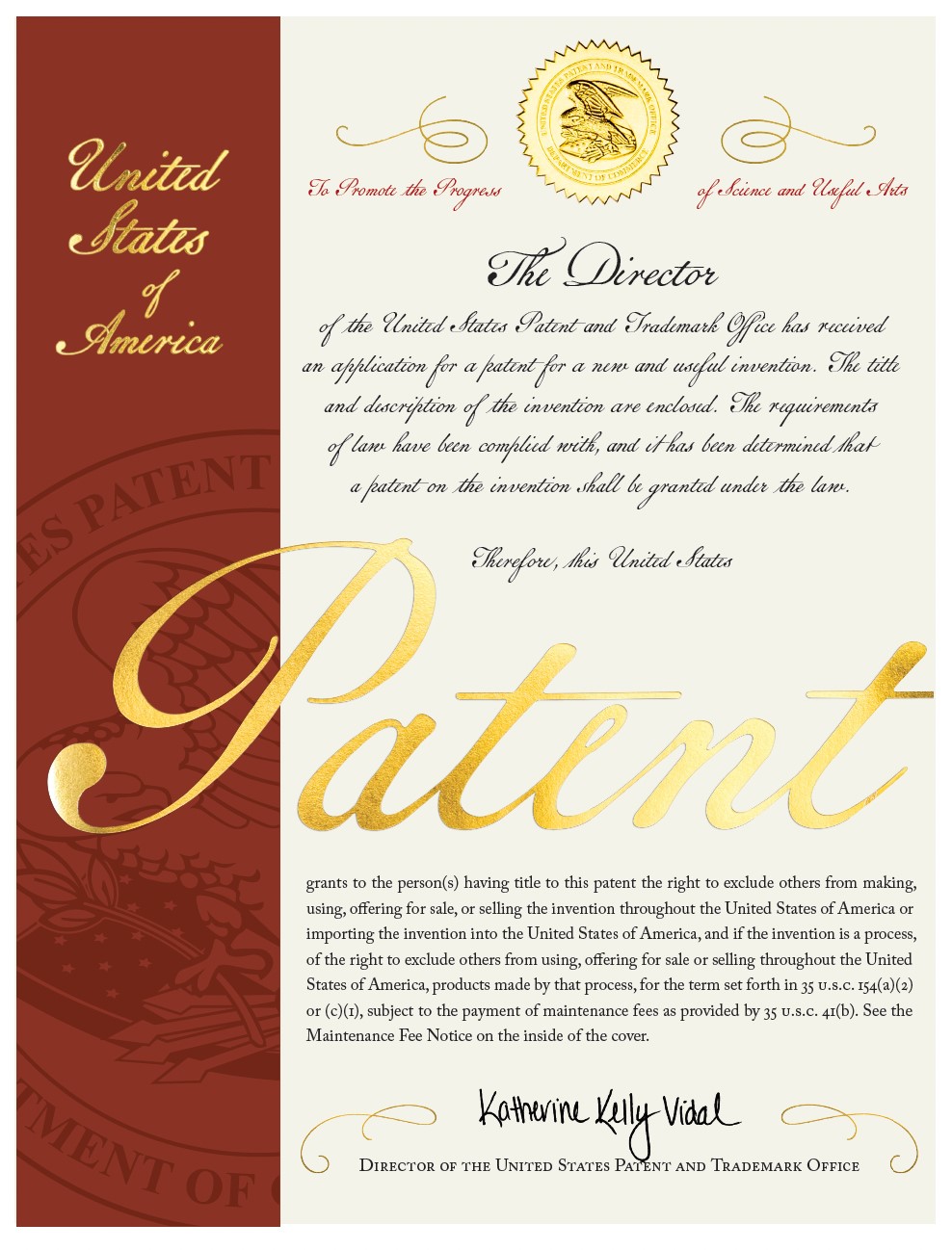 Dr. Kary Oberbrunner from Cedarville University in Ohio received this patent for the Easy IP tool that will help protect intellectual property.